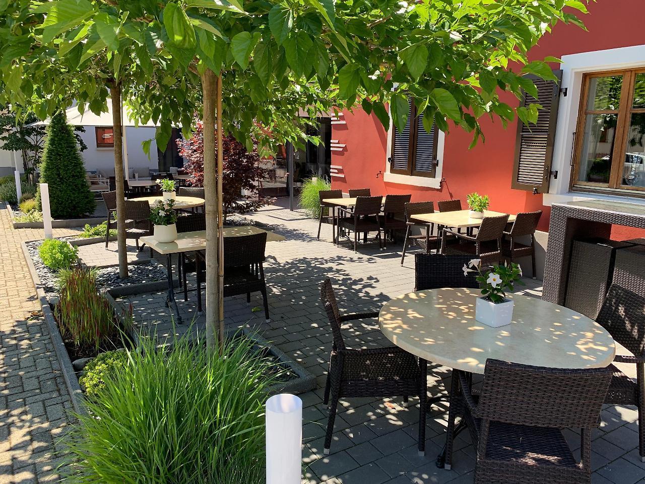 Logis Hotel Restaurant Au Lion Rouge Bartenheim Eksteriør bilde